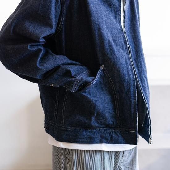 デニムシャツジャケット　indigo インディゴ niko and（ニコアンド）の「[niko and JEANS 2022SS
