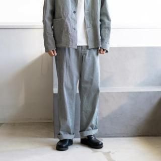 <img class='new_mark_img1' src='https://img.shop-pro.jp/img/new/icons20.gif' style='border:none;display:inline;margin:0px;padding:0px;width:auto;' />*A VONTADEMil. Hickoly Easy Pants NATURAL/INDIGO