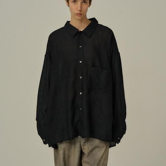 ANCELLM WOOL KERSEY SHIRT 2色展開 - Maiden Voyage