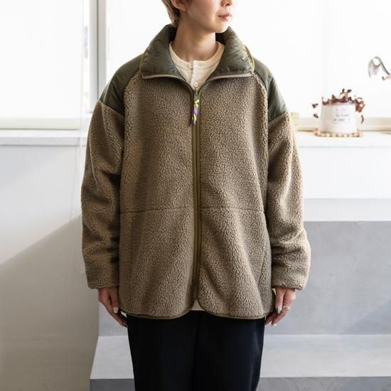 is-ness × TAION REVERSIBLE FLEECE DOWN JACKET 2色展開 - Maiden Voyage