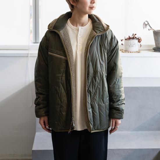 is-ness × TAION REVERSIBLE FLEECE DOWN JACKET 2色展開 - Maiden Voyage