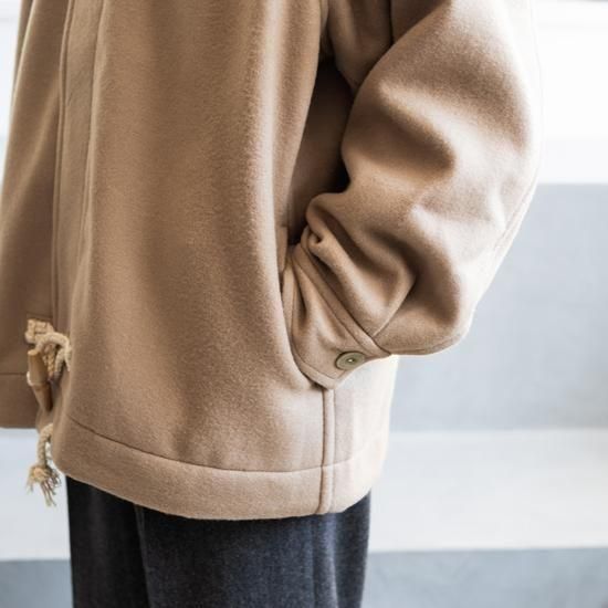 is-ness DUFFLE SMOCKS COAT ”BEIGE”［ベージュ］ - Maiden Voyage