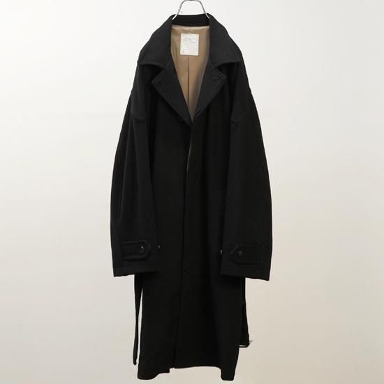 BALMAIN ブラック インバネスコート BALMAIN ブラック インバネスコート - メルカリ