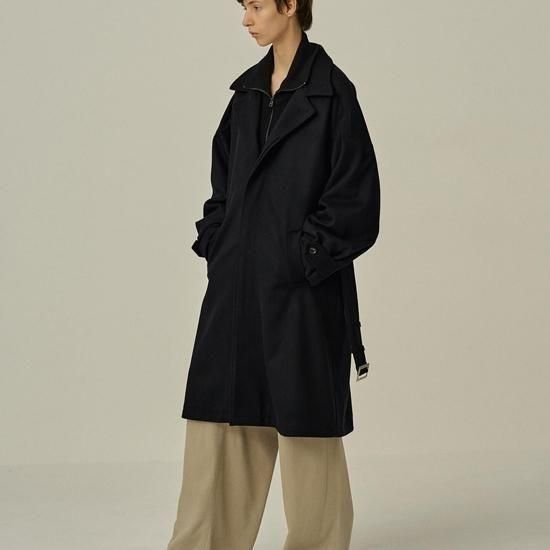 ANCELLM W/S/CA BALMACAAN COAT ”BLACK”［ブラック］ - Maiden Voyage