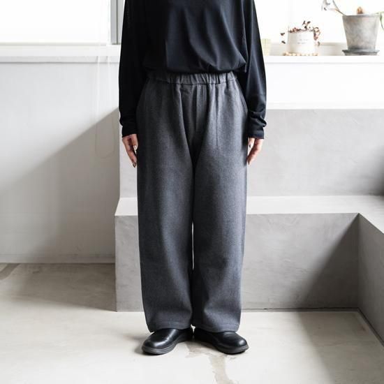 MITTAN ウールブラウンケットパンツ MITTAN ミッタン PT-95 ストレートウールブランケットパンツ