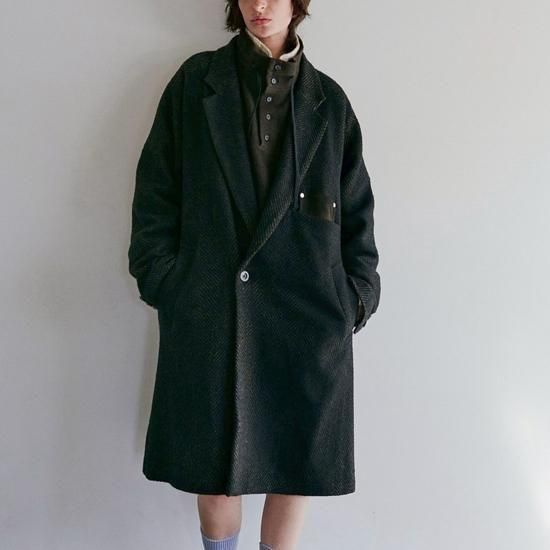 ANCELLM SEMI-DOUBLE CHESTER COAT 2色展開 - Maiden Voyage