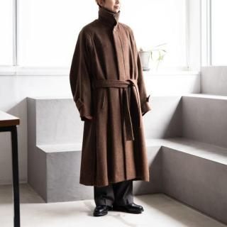 <img class='new_mark_img1' src='https://img.shop-pro.jp/img/new/icons13.gif' style='border:none;display:inline;margin:0px;padding:0px;width:auto;' />Blanc YMALPACA OVERSIZE BALMACAN COATNATURAL BROWNɡΥʥ֥饦