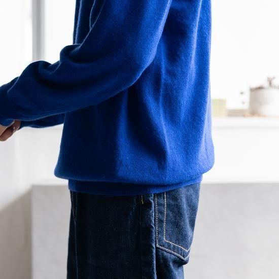 YAECA CONTEMPO Cashmere 14G Crew Neck Knit 2色展開 - Maiden Voyage