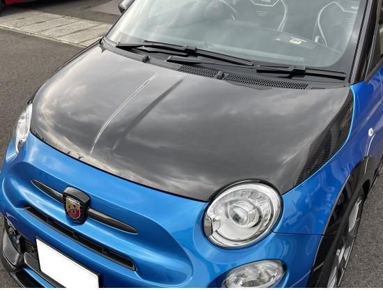 ABARTH695 専用ボディキット 限定車用 カーボンサイドスカート/UNLIMITED PARTS SALES