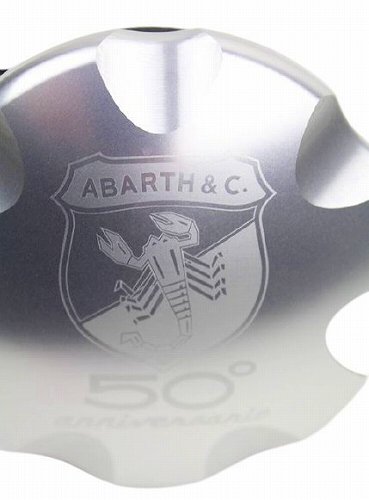 アバルト純正50周年記念燃料キャップ/アバルト HISTORICAL LOGO ABARTH 