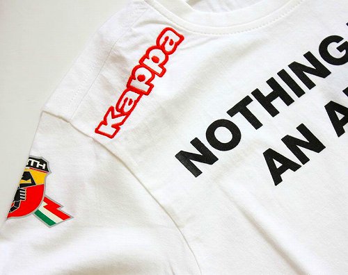 NOTHING IS LIKE AN ABARTH" ABARTH T-SHIRT BY ROBE DI KAPPA アバルトTシャツ/UNLIMITED  PARTS SALES