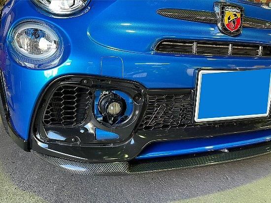 Sforza アバルト595 フロントスポイラー Sforza Abarth 595|695 カーボン フロントスポイラー - アバルト