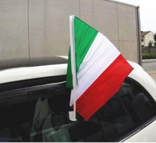 ITALIAN FLAG FOR CAR