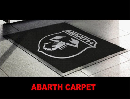 ABARTH アバルト業務用玄関マット大変貴重です。