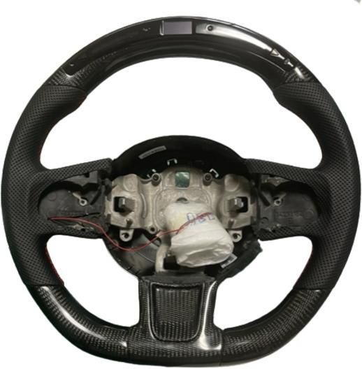 ABARTH ステアリング 本体 黒 ABARTH 595C ESSEESSE LHD/MTA NERO SCORPIONE - 愛知県蒲郡市の