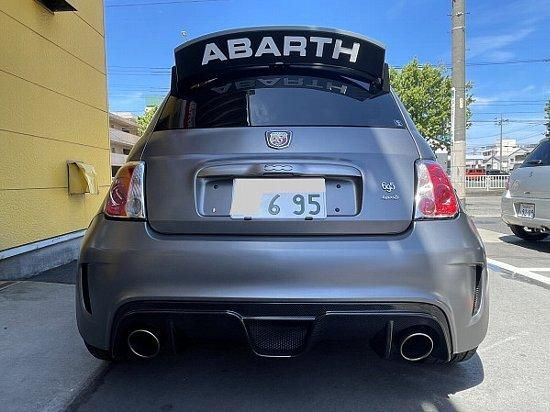 超美品 ABARTH 70TH ANNIVERSARY | リアスポイラー - アバルト パーツ