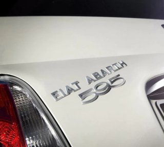 Abarth original product / Fiat Abarth 595 - 50th2013 anniversary logo Emblem