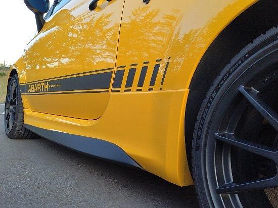 Sforza Abarth 595（シリーズ4・5）ファイバーグラス プロファイル