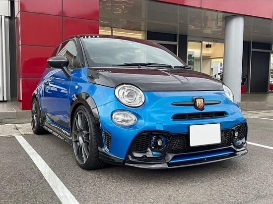 リアルカーボン ボンネット フィアット500 アバルト500 FIAT500