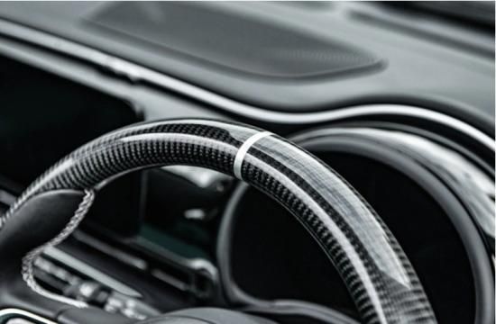 Kahn Fiat 500e エクスポーズド カーボンファイバー ステアリング