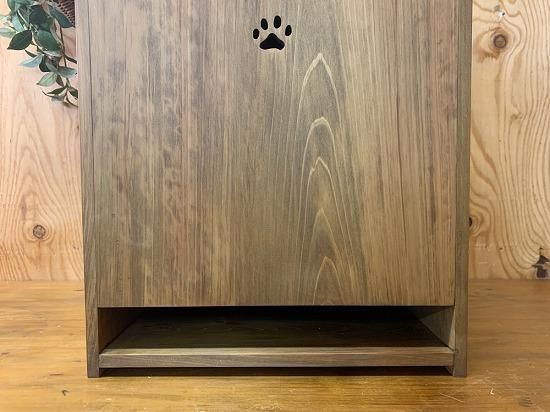 ペットシートストッカー 肉球くりぬき 34×24.5×40cm ワイド - Angel's