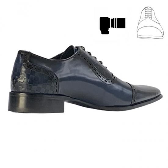 DOLCE&GABBANA ヌバッククロコダイルレザー プレーントゥシューズ