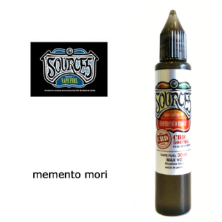 SOURCE5 / FULL SPECTRUM CBD 1.6% ELIQUID - MEMENTO MORI - 500MG/30ML