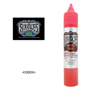 SOURCE5 / FULL SPECTRUM CBD 3.3% ELIQUID - CODOU - 1000MG/30ML