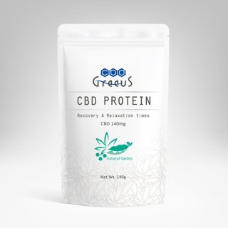 GREEUS / CBD PROTEIN 140MG/140G