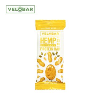 VELOBAR / CBD PROTEIN BAR - PEANUT BUTTER - 25mg