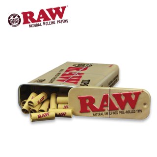 RAW / PREROLLED TIPS CAN (100PC)