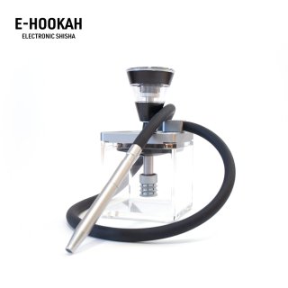 E-HOOKAH STARTER KIT / 電子シーシャ スターターキット (SILVER/CLEAR)