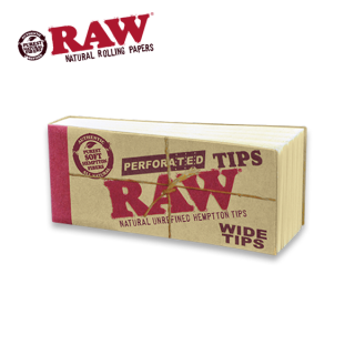 RAW / PERFORATED WIDE TIPS