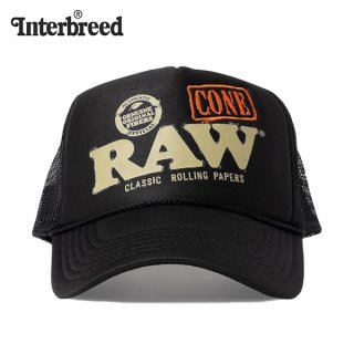 RAW × INTERBREED / Big Cone Trucker Cap 