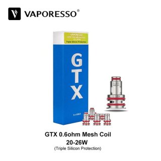 VAPORESSO / GTX 0.6 Mesh Coil 20W-26W (5PC)