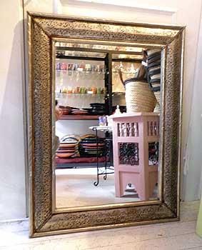 モロッコのエキゾチックな鏡 GADAN