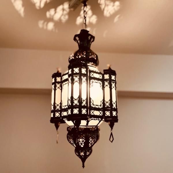 モロッコ  ランプ モロッコアイアンランプ A｜マライカ公式通販