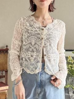 <img class='new_mark_img1' src='https://img.shop-pro.jp/img/new/icons14.gif' style='border:none;display:inline;margin:0px;padding:0px;width:auto;' />cord lace cardigan