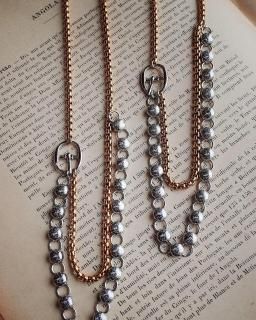 <img class='new_mark_img1' src='https://img.shop-pro.jp/img/new/icons14.gif' style='border:none;display:inline;margin:0px;padding:0px;width:auto;' />SentiCaro mix color volume chain necklace