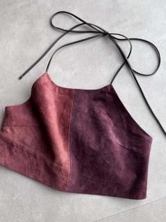 <img class='new_mark_img1' src='https://img.shop-pro.jp/img/new/icons14.gif' style='border:none;display:inline;margin:0px;padding:0px;width:auto;' />Newment leather skirt remake bustier No.13