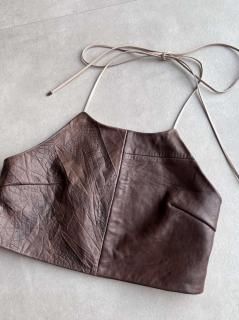 <img class='new_mark_img1' src='https://img.shop-pro.jp/img/new/icons14.gif' style='border:none;display:inline;margin:0px;padding:0px;width:auto;' />Newment leather skirt remake bustier No.12