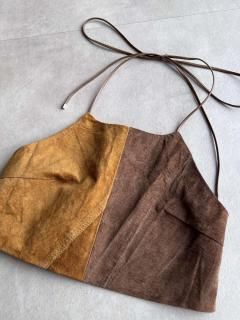 <img class='new_mark_img1' src='https://img.shop-pro.jp/img/new/icons14.gif' style='border:none;display:inline;margin:0px;padding:0px;width:auto;' />Newment leather skirt remake bustier No.11