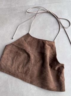 <img class='new_mark_img1' src='https://img.shop-pro.jp/img/new/icons14.gif' style='border:none;display:inline;margin:0px;padding:0px;width:auto;' />Newment leather skirt remake bustier No.8