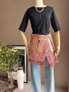 <img class='new_mark_img1' src='https://img.shop-pro.jp/img/new/icons14.gif' style='border:none;display:inline;margin:0px;padding:0px;width:auto;' />Newment Vintage arabic rug skirtNo.27