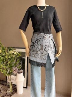 <img class='new_mark_img1' src='https://img.shop-pro.jp/img/new/icons14.gif' style='border:none;display:inline;margin:0px;padding:0px;width:auto;' />Newment Vintage arabic rug skirtNo.22