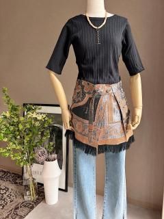 <img class='new_mark_img1' src='https://img.shop-pro.jp/img/new/icons14.gif' style='border:none;display:inline;margin:0px;padding:0px;width:auto;' />Newment Vintage arabic rug skirtNo.20