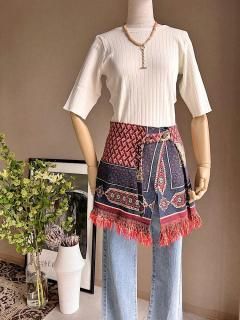 <img class='new_mark_img1' src='https://img.shop-pro.jp/img/new/icons14.gif' style='border:none;display:inline;margin:0px;padding:0px;width:auto;' />Newment Vintage arabic rug skirtNo.13