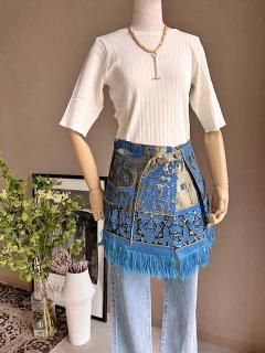 <img class='new_mark_img1' src='https://img.shop-pro.jp/img/new/icons14.gif' style='border:none;display:inline;margin:0px;padding:0px;width:auto;' />Newment Vintage arabic rug skirtNo.9
