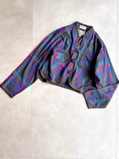 <img class='new_mark_img1' src='https://img.shop-pro.jp/img/new/icons14.gif' style='border:none;display:inline;margin:0px;padding:0px;width:auto;' />Newment 80's china button shirt jacket No.12