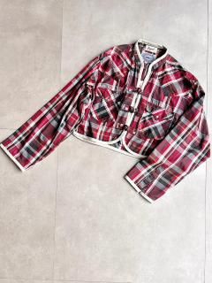 <img class='new_mark_img1' src='https://img.shop-pro.jp/img/new/icons14.gif' style='border:none;display:inline;margin:0px;padding:0px;width:auto;' />Newment 80's china button shirt jacket No.10